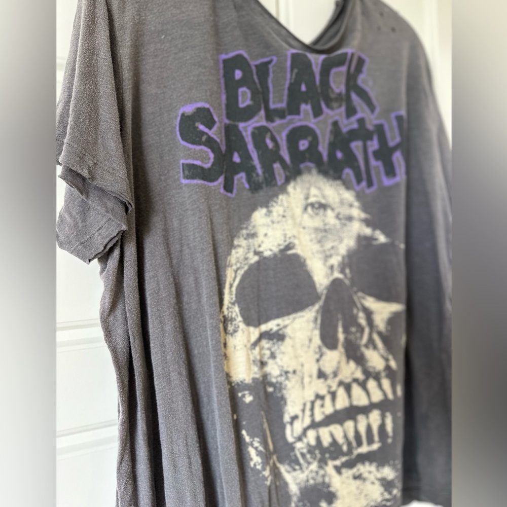 Magnolia Pearl Original Rare Black Sabbath T (faded out black) **sold out**!
